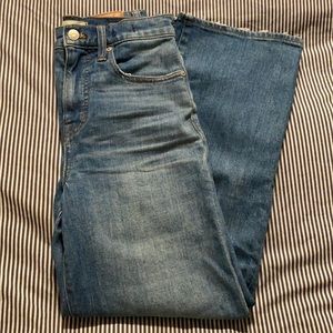 Madewell Slim wide-leg jeans in Garrett Wash